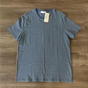 Cotton & Co Blue Striped Shirt